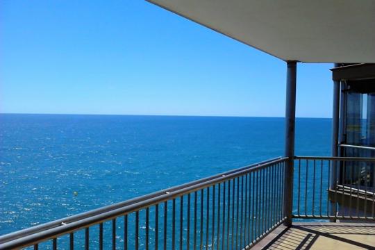 Appartement face à la Méditerranée, avec deux chambres doubles, Cap Salou.