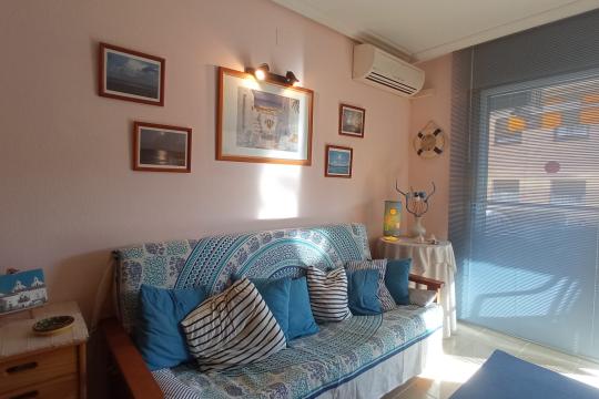 Make this cozy home near the sea yours, with 1 double bedroom in a building with a pool.