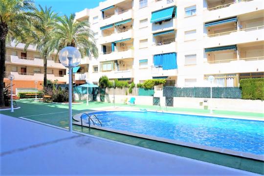 Two bedrooms vacation rental apartment in La Pineda with swimming pool  (SF)